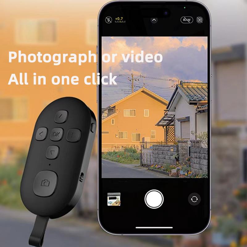 Bluetooth camera remote control rechargeable brush video mobile phone stand selfie stick universal universal artifact 5
