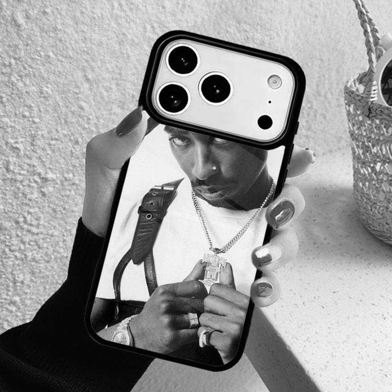 Tupac 2pac Phone Case For iPhone 17 Air 16 15 14 13 12 11 Pro Max Plus