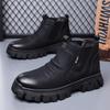 Chelsea boots men's autumn new men's fashion trend Martin boots casual simple boots men's shoes