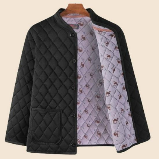 Men's Thickened Cotton Set with Camel Down Padding for Cold Protection: Plush Warm Autumn/Winter Dad's Clothing