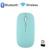 Rechargeable Bluetooth Mouse Wireless Mouse Bluetooth Computer Silent Mause Ergonomic Mini Mouse 2.4Ghz Optical Mice For PC