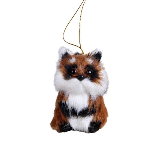 

Cute Plush Raccoon Doll with Lanyard Soft Fluffy Raccoon Animal Pendant for Bags Keys Christmas Trees Collectible Gifts for Kids Adults темно-коричневого кольору