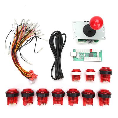 DIY Game Rocker Set DIY Game Joystick Kit Fighting Game Accessory Light for Windows XP  Win7