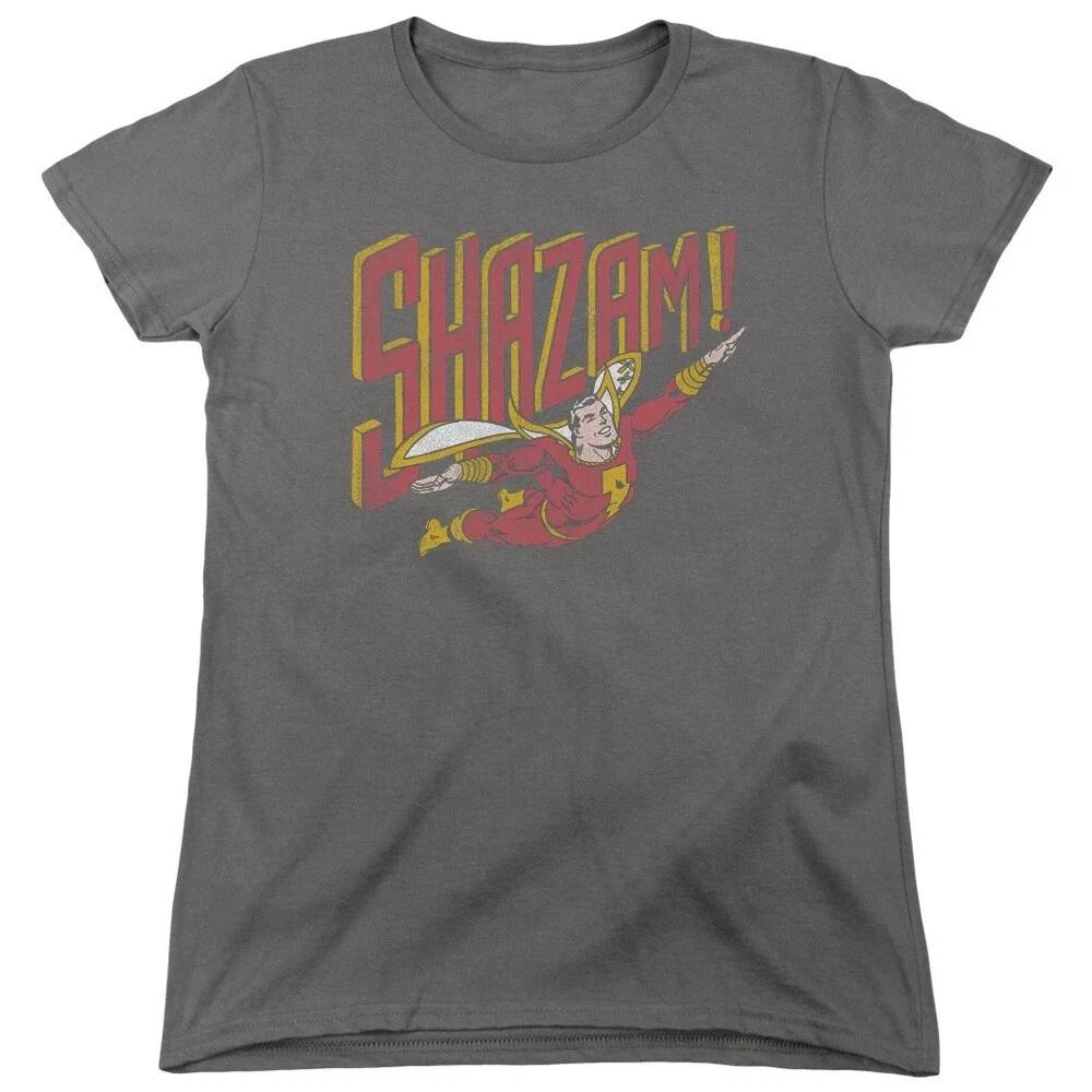 Shazam!  Retro Shazam!  Women s T-Shirt L