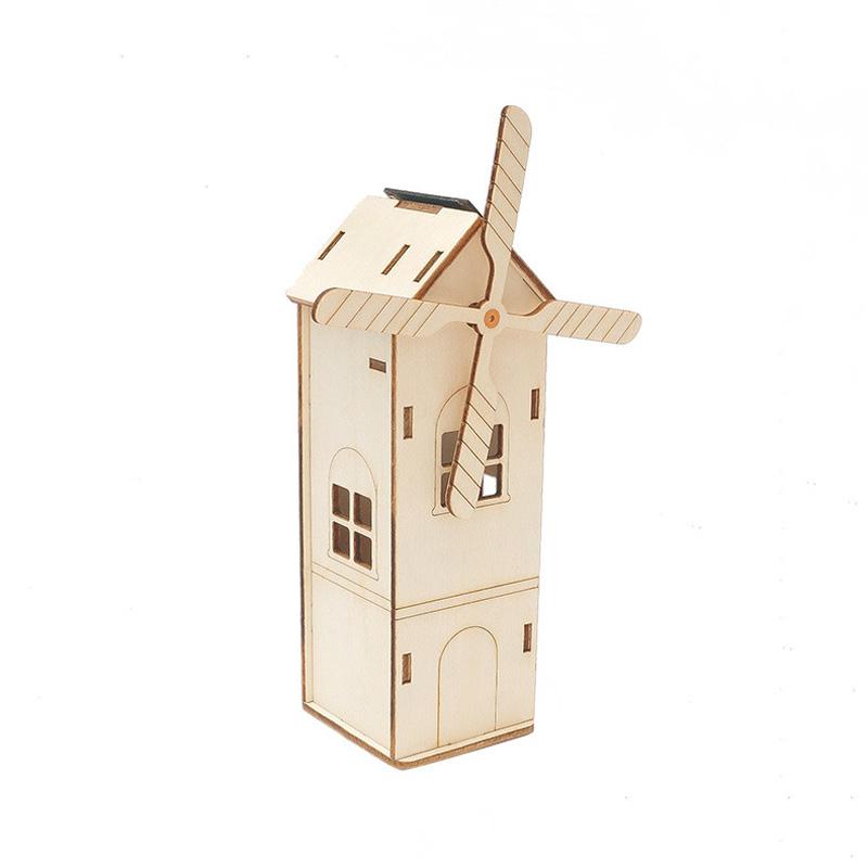 Solar Windmill House Interesting Technology Environmental Protection Physics New Energy Science Experiment