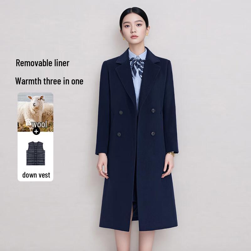 Troloman Women's Professional Wool Coat