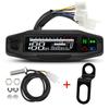 Universal Digital Meters Instrument New Motorcycle Speedometer Oil Gauge Tachometer Cluster Turn Signal Light Indicator