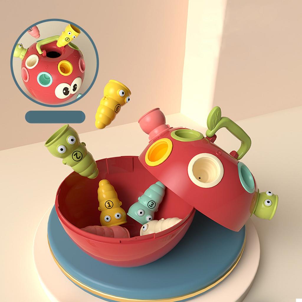 (H20)Bugs Pair Music Toys Digital Shape Pairing Infant Montessori Educational Early Education Toys