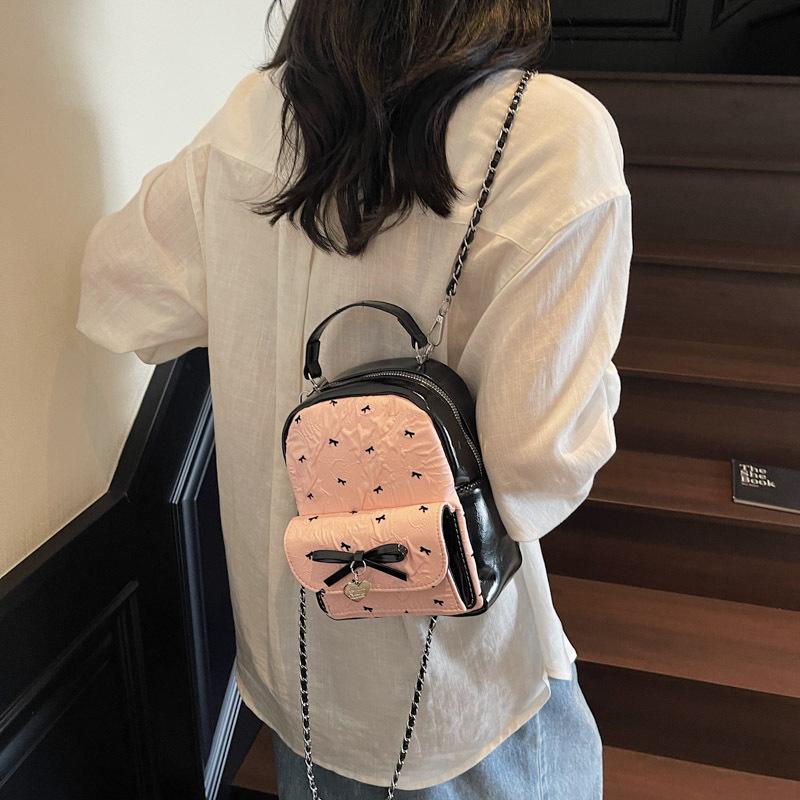 Handtasche Damen Neuer Lässiger Rucksack Umhängetasche Pendler Messenger Bag