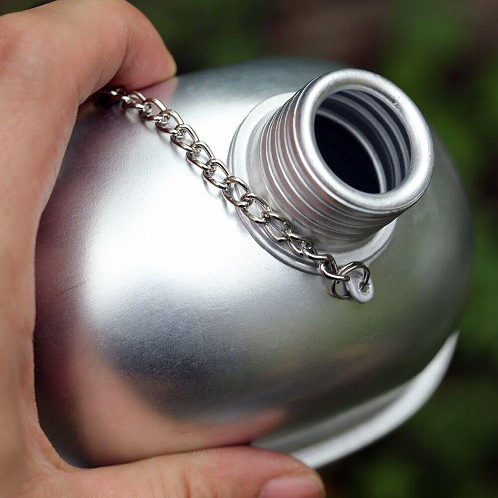 Zink Zinklegierung Wander Rucksackreisen Camping mit Abdecktasche Kochgeschirr Set Holzofen Tasse Set Feldflasche Tasse