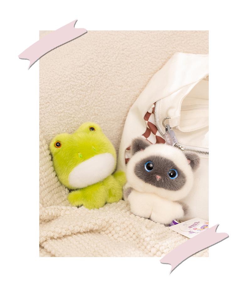 Cute Baby Animal Plush Toy Figure – Child's Pendant Ornament