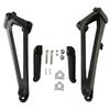 Motorcycle Rear Passenger Footrest Foot Peg Bracket Set For YAMAHA YZF R1 YZF-R1 2009 2010 2011 2012 2013 2014