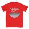 Vintage Moon Joy Space Lover Artemis TShirts Unisex Crew Neck Cotton T Shirts Short Sleeve Tees Gift Tops