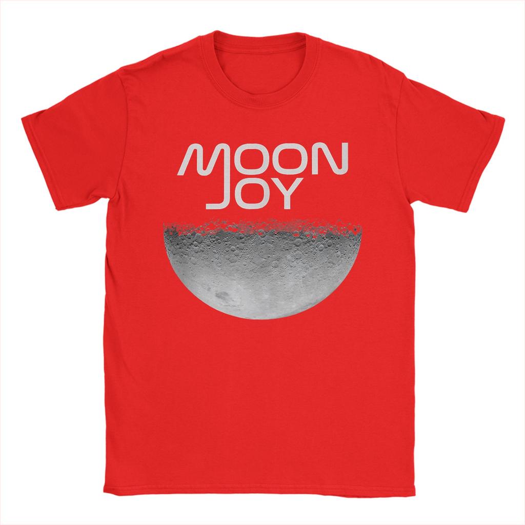 Vintage Moon Joy Space Lover Artemis TShirts Unisex Crew Neck Cotton T Shirts Short Sleeve Tees Gift Tops