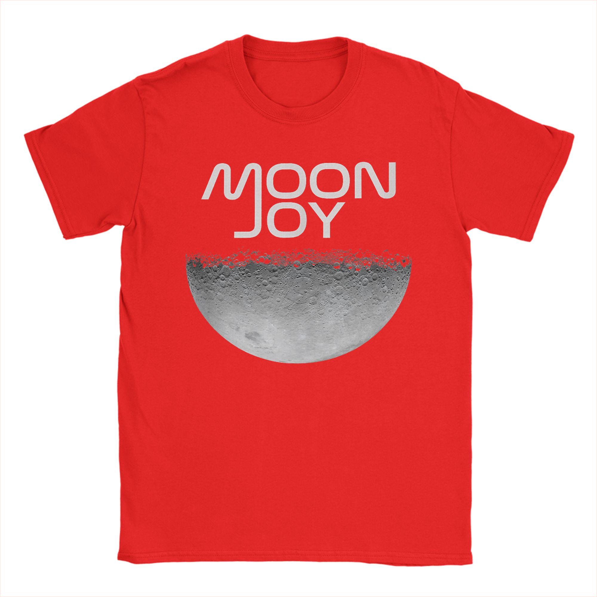 

Vintage Moon Joy Space Lover Artemis TShirts Unisex Crew Neck Cotton T Shirts Short Sleeve Tees Gift Tops S