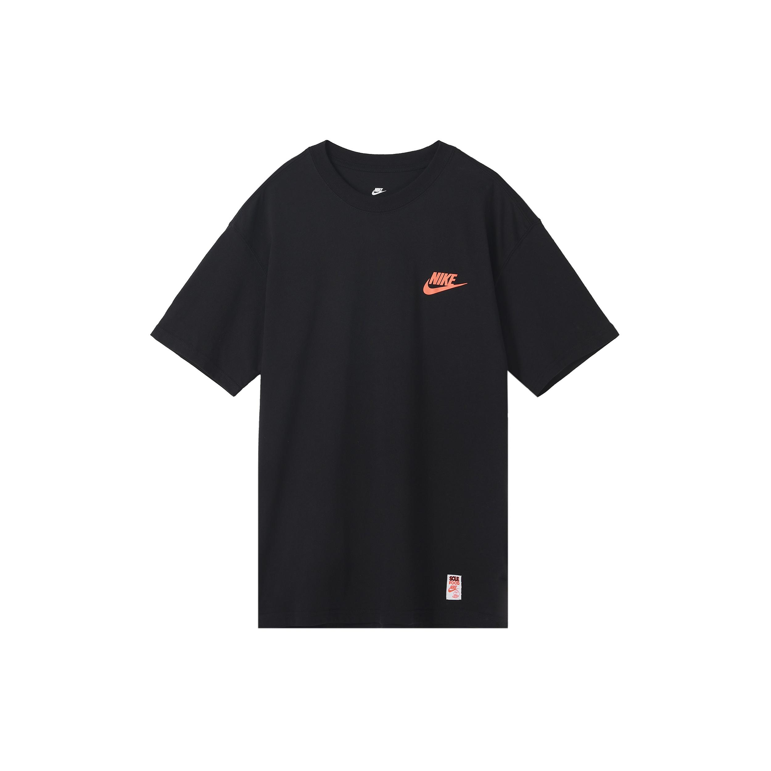 Nike Sportswear Sole Food T-Shirt Black Men s FB9806-010 L