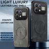 Pro Infinix Note 60 Pro Pouzdro Luxusní PU Kůže Skin Magnetické Magsafe Ochranný Zadní Kryt Pro Infinix Note60 Pro Kryt Telefonu
