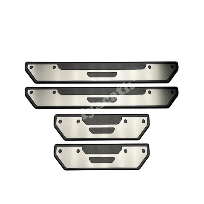 For HONDA WR-V WRV DG5 Series 2024 2025 External Door Welcome Pedal Threshold Bar Cover Strips Door Sill Pad Car Accessories