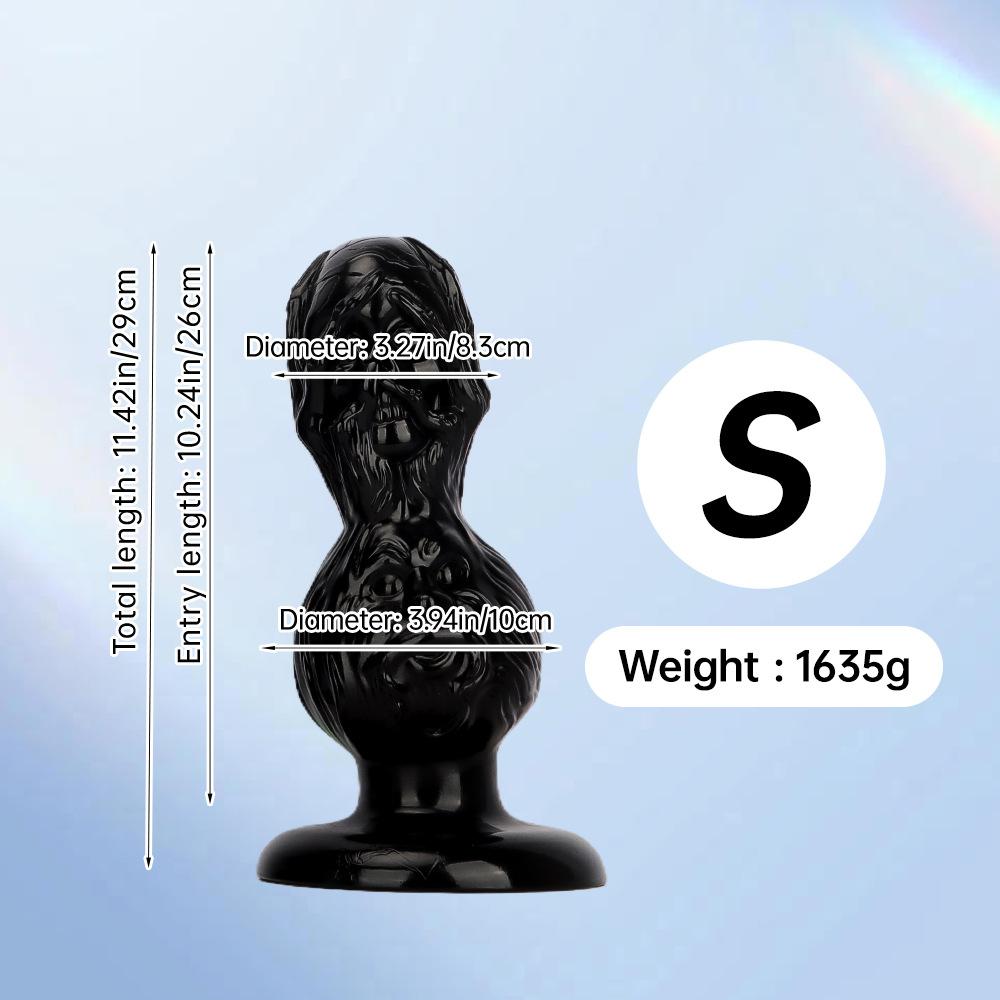 34*cm Double Head Silicone Anal Plug Dilator Dildo Massager Adult Sex Toy for Men and Women Fisting