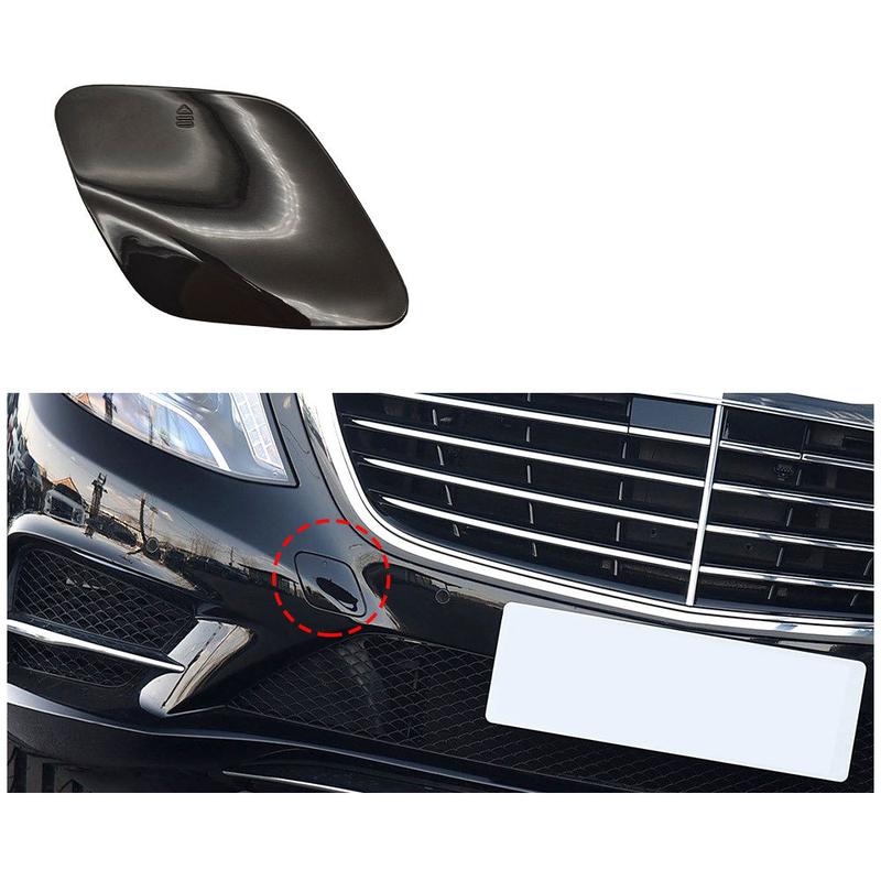 For Mercedes Benz S-Class Front Bumper Trailer Cover W222 Front Bumper Towing Hook Hole Cover 2228850023 2014-2017