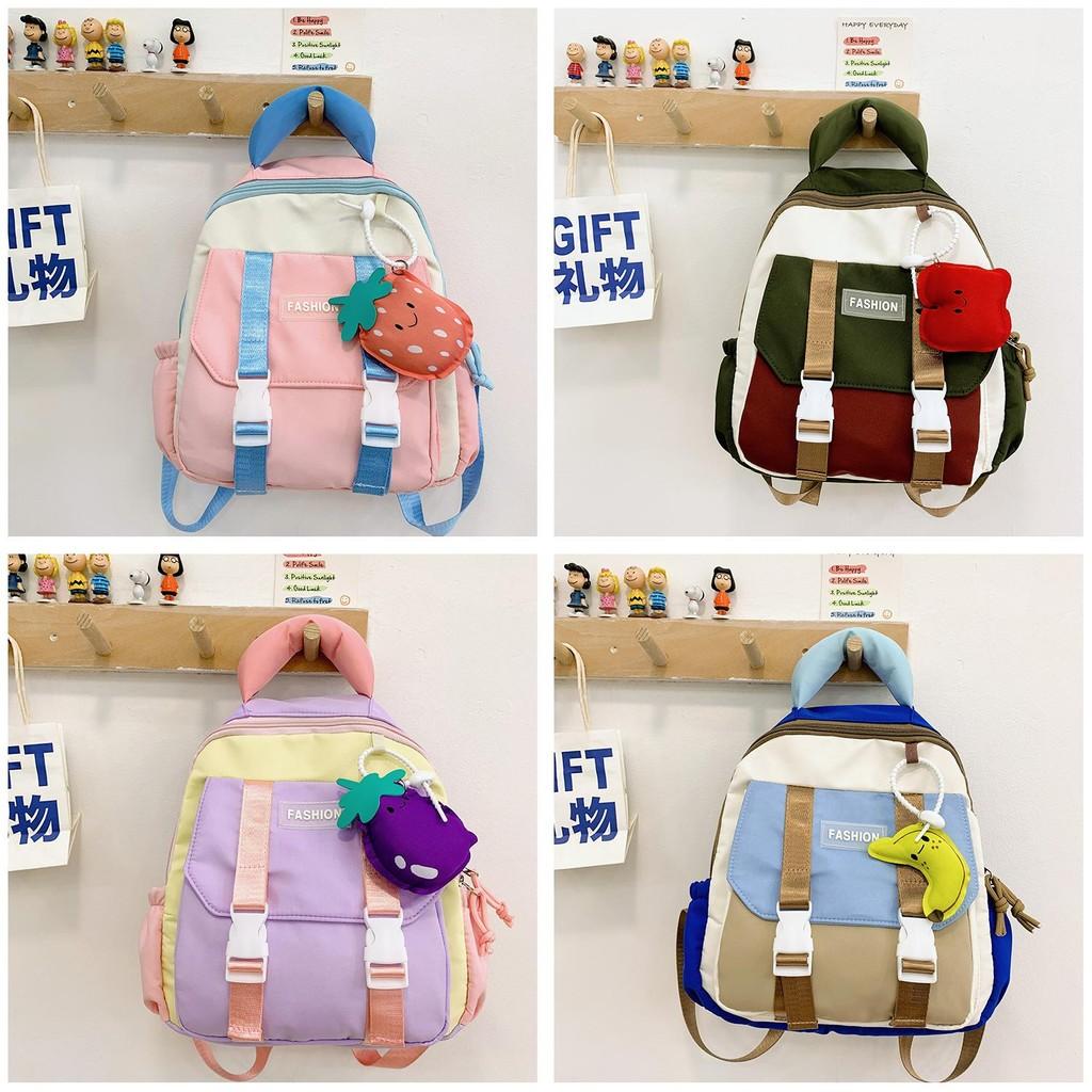 Stylish And Fun Preschool Backpack For Children With Colorful Designs Cartoon