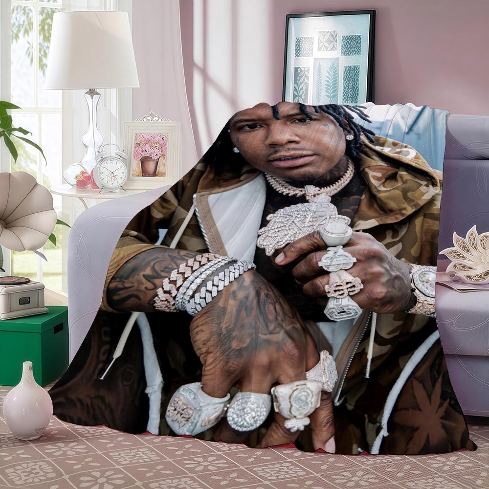 M-Moneybagg Yo Speak Now Blanket Warm And Soft Suitable For Bedroom Living Room Sofa Bed Office Travel Camping 30x40in