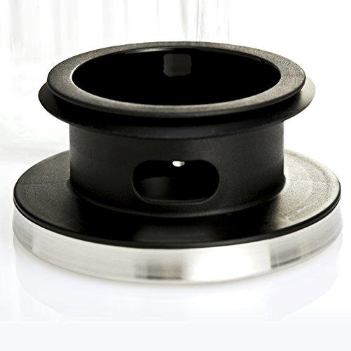 iwaki (Iwaki) AGC Techno Glass Heat-Resistant Glass Barley Tea Pot Pitcher 1.3 Liter Round Cold Water Pot Oval Server KT297K-SV