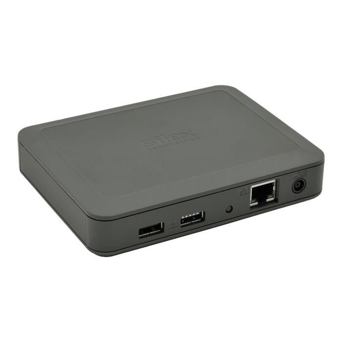 Serveur De Périphérique - Silex - DS-600 - 2 Ports - GigE - USB 2.0 - USB 3.0