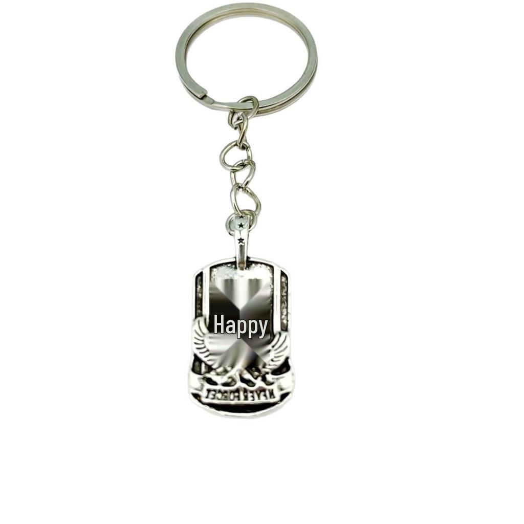 Retro Independence Day Eagle Keychain: Creative & Fashionable Backpack or Mobile Phone Charm