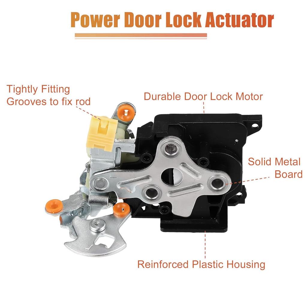 Front Left Power Door Lock Actuator Assembly Motor 15111447 for Chevy for GMC for Cadillac for Buick for Saturn Front Driver Side Door Lock Latch