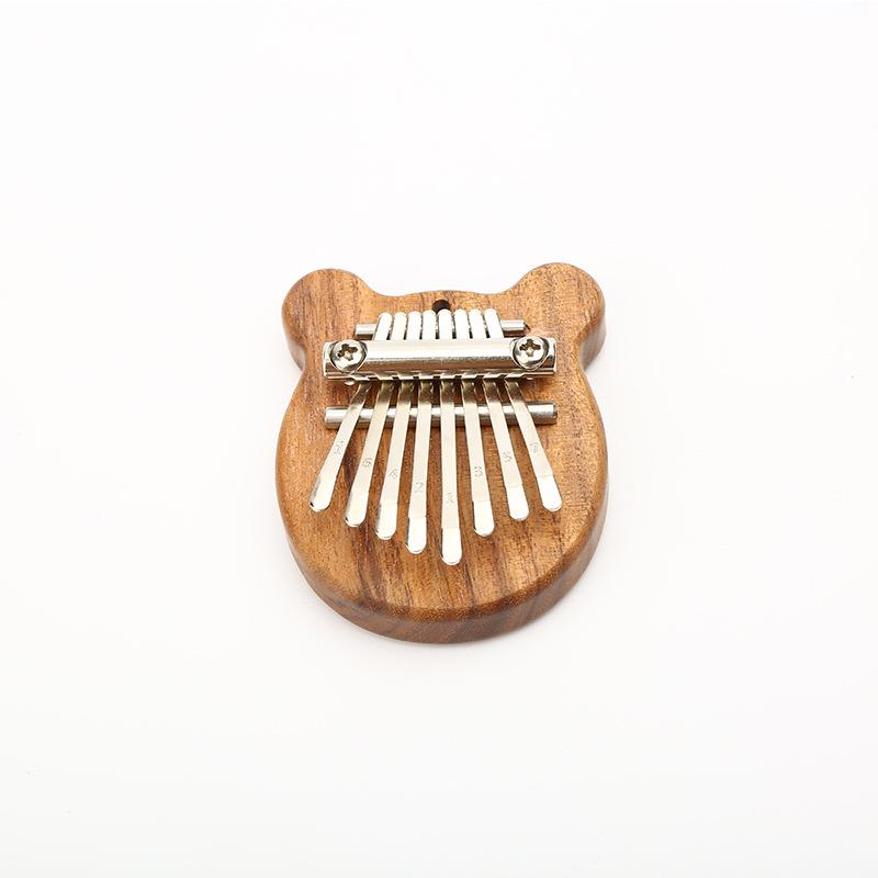 Solid Wood 8-Note Kalimba: Mini Thumb Piano, Easy To Learn