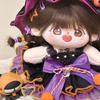 Bow Cotton Doll Witch Clothes Set Dress Up Plush Dolls Clothes  20cm Cotton Doll