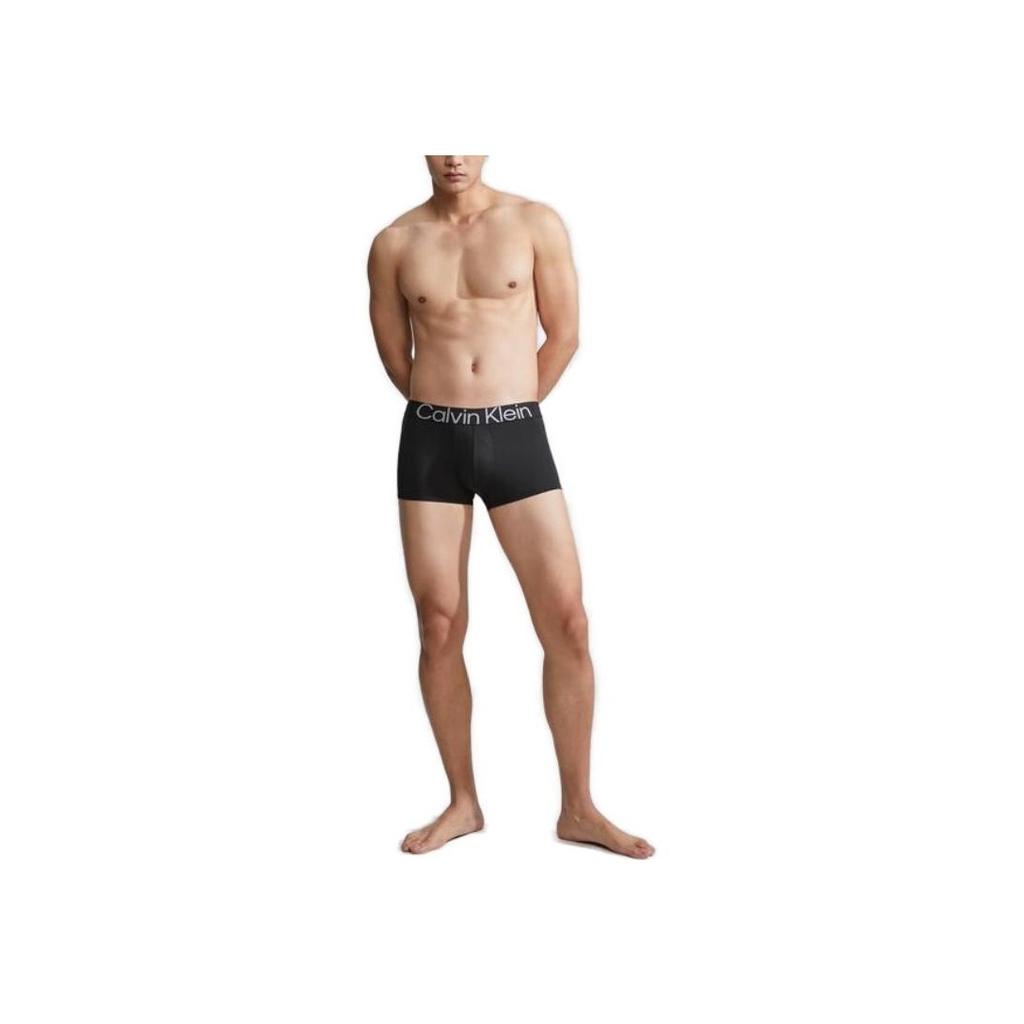 Calvin Klein Logo Print Boxer Shorts Men bottoms Space-Black NB3455-UB1