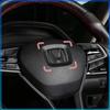 1pc ABS Car Steering Wheel Center Emblem Sticker For Honda Civci CRV Accord Mugen Prelude FIT City CRZ CRX Jazz D-series B-series H