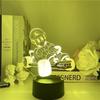 Super Mario Usb Night Light With Color Changing Led For Gaming Room Decor