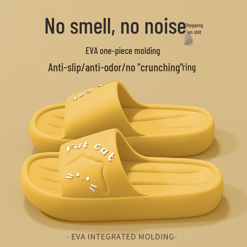 Eva Non-Slip Thick-Soled Summer Sandals for Women - Odor-Free Bathroom Slippers