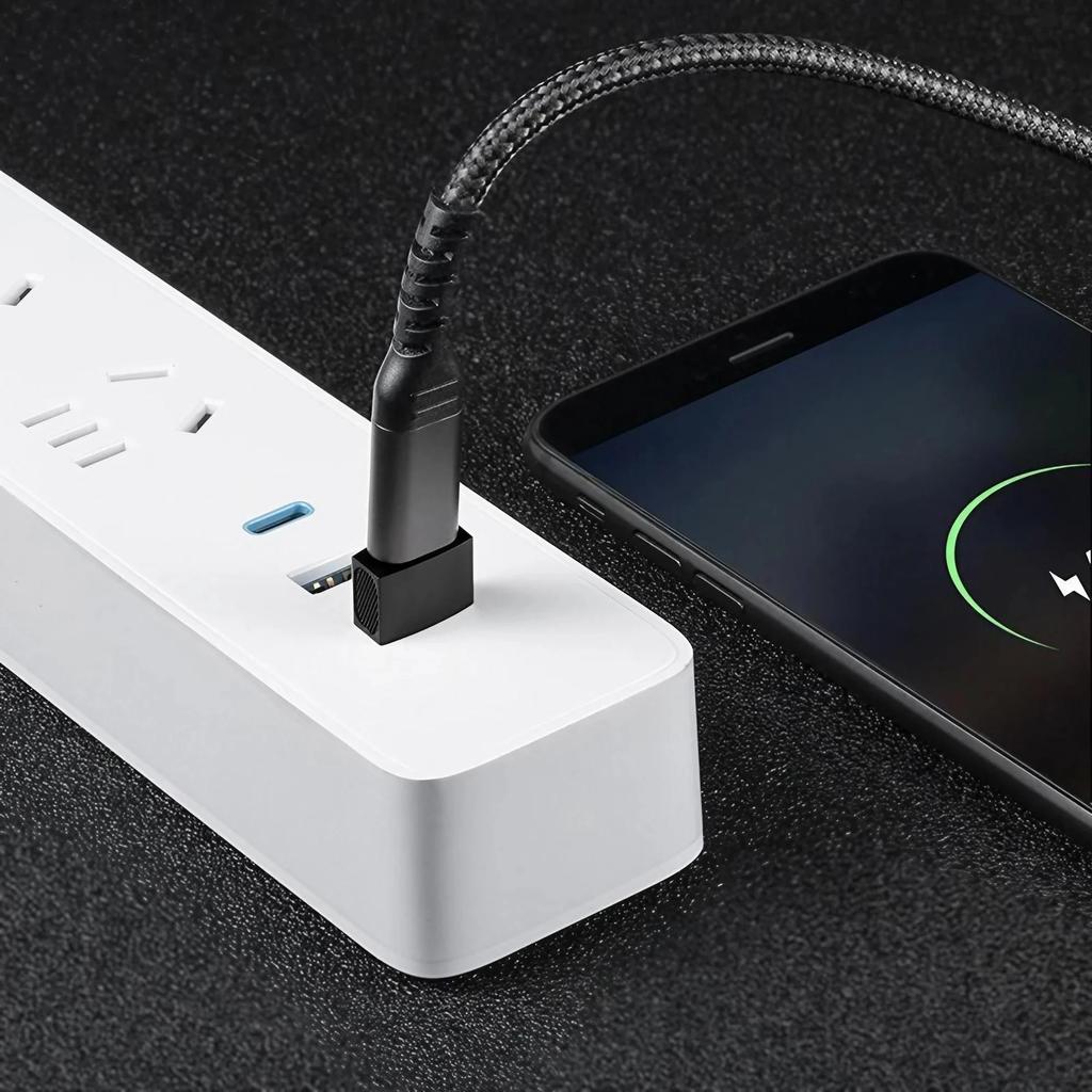 USB Type C Adapter 6A USB 2.0 Type A Male To Type C Female Converter for Charging and Data Transfer
