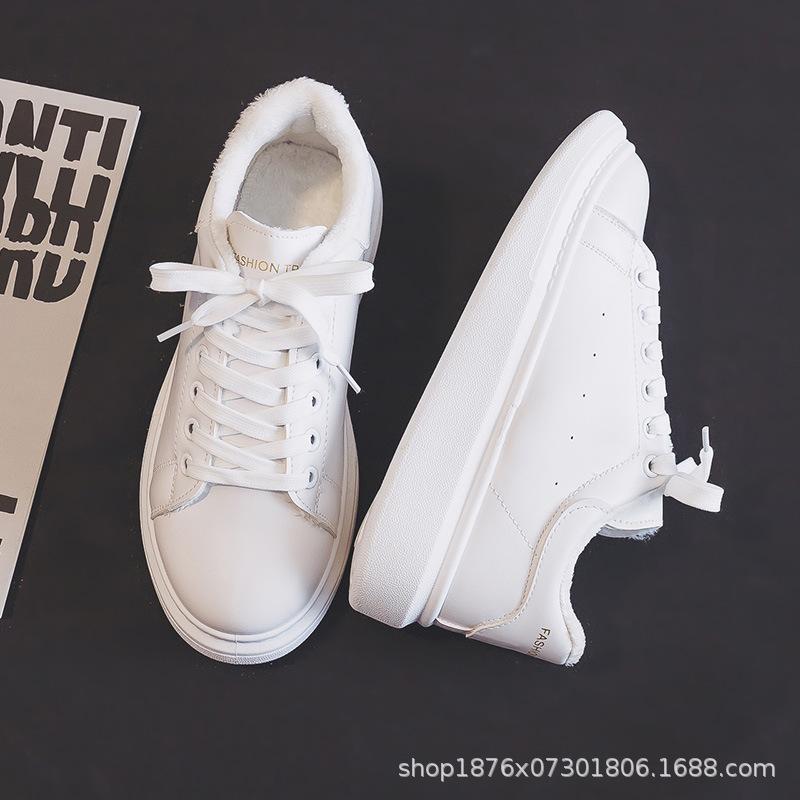 Little White Shoes Versatile Student Platform Women's Shoes Couple Board Shoes Sports Casual Shoes Men's Shoes Casual Fashion