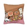 Anime Anpanman Pillow Cover  Design Cushion Cover Morden Pillow Case For Sofa Bedroom Home Decor