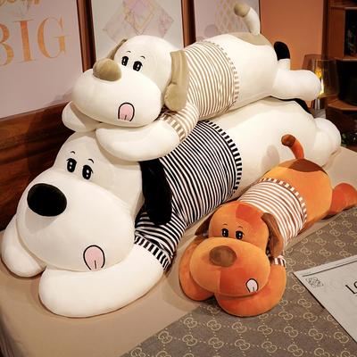 Giant Lovely Soft Down Cotton Dog Plush Pillow Doll Stuffed Pet Doll Sleep Pillow Accompany Gift for Girlfriend