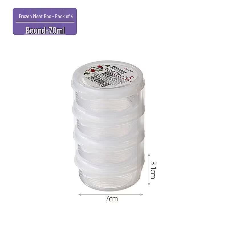 ZISIZ Japan Imported Freezer Food Storage Box