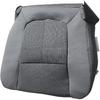 Driver Bottom Cloth Seat Cover Gray 2011-2016 for Ford F250 F350 F450 F550 XLT 6.2L 6.7L 6.8L