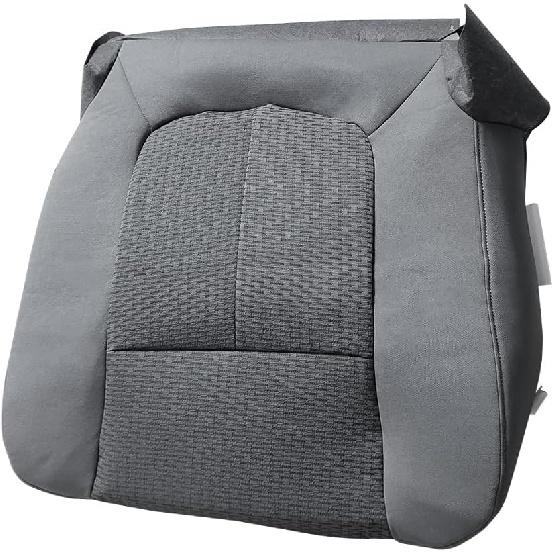 Driver Bottom Cloth Seat Cover Gray 2011-2016 for Ford F250 F350 F450 F550 XLT 6.2L 6.7L 6.8L