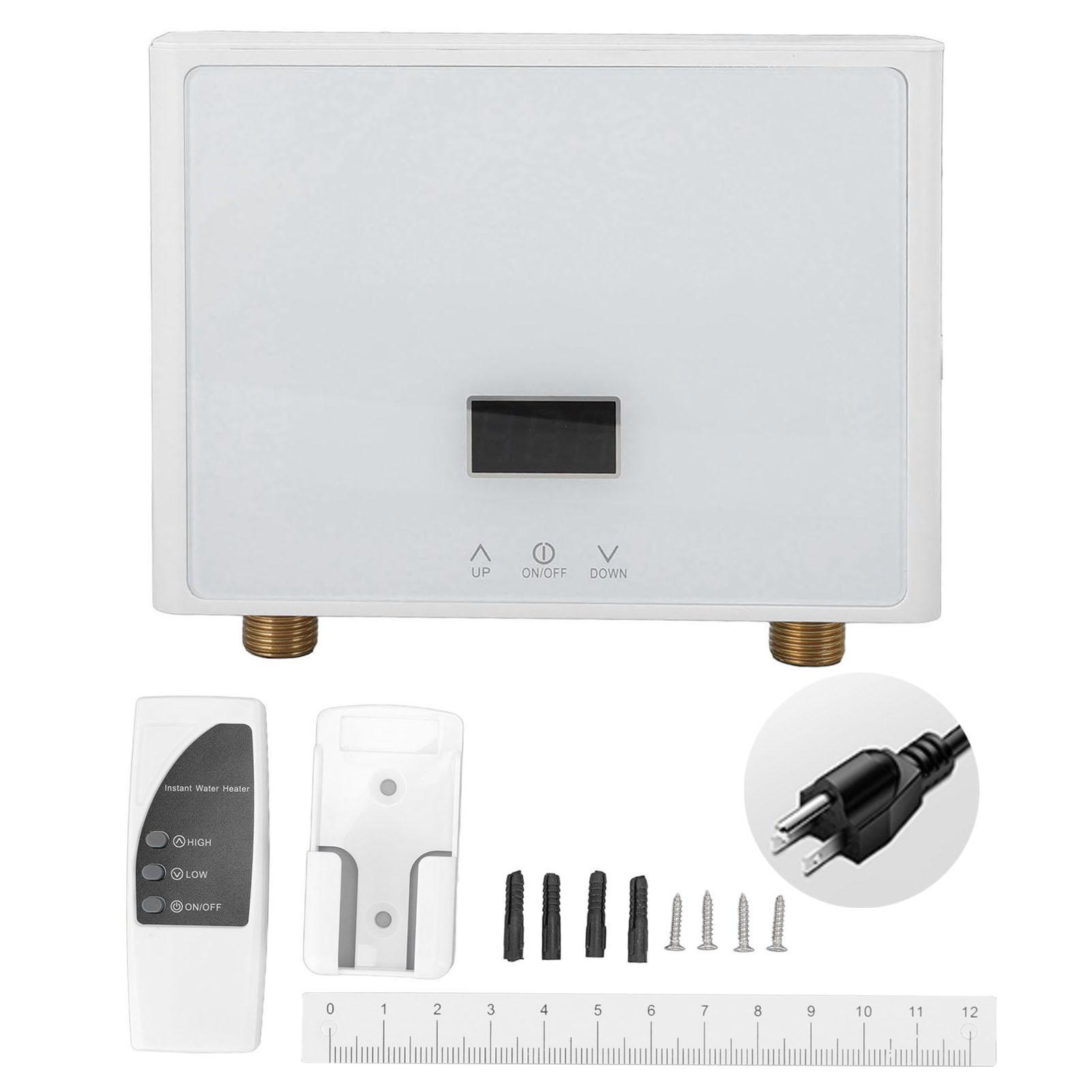 

Бытовой проточный водонагреватель 3000 Вт Интеллектуальный с переменной частотой и постоянной температурой воды белый