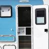 Privacy Shade Double Layer Sun Blocker Trailer Door Blind for Entry Door Window