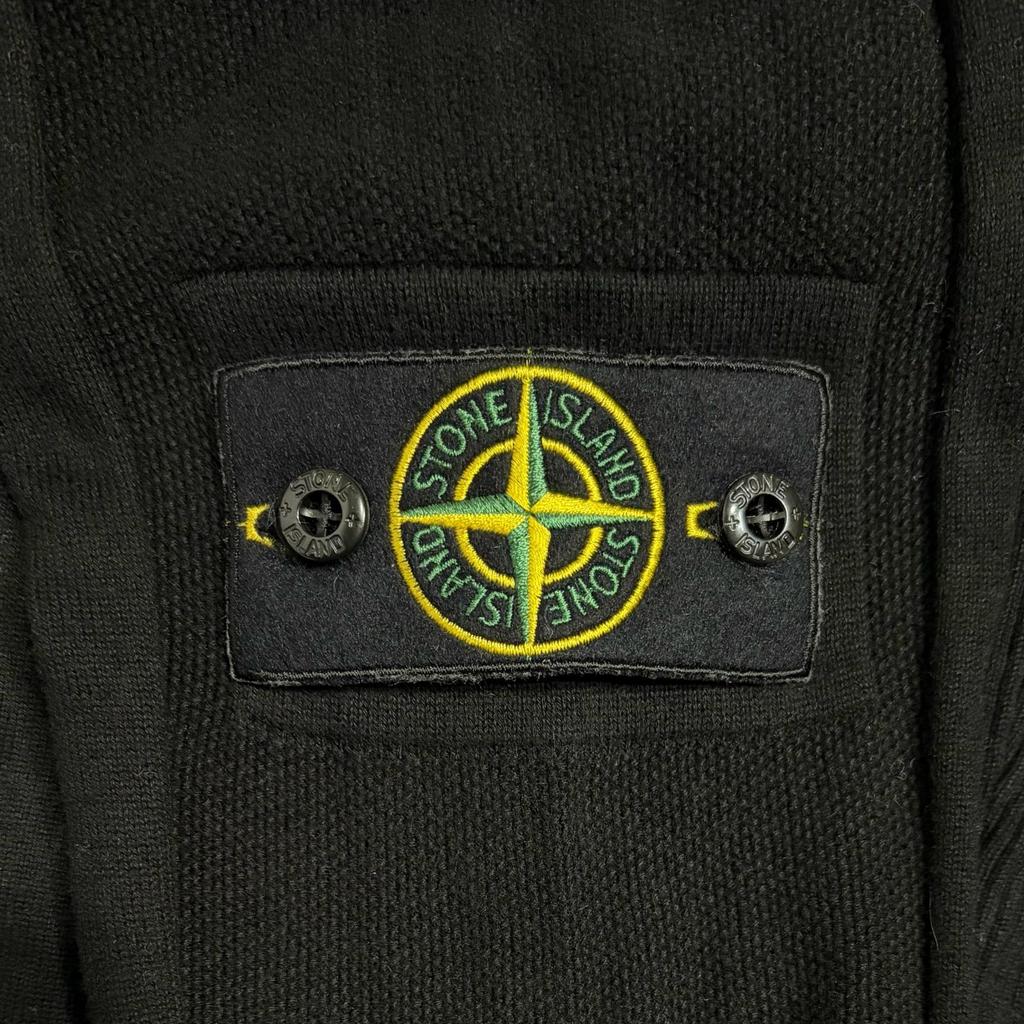 Used STONE ISLANDknit black mens