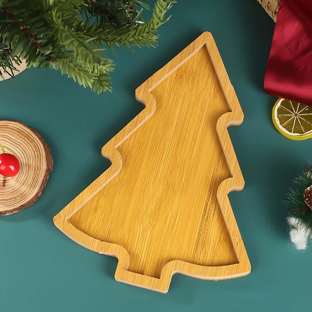 Baum Hut Form Weihnachtsdekoration Tablett Mehrere Fächer Baum Vorspeisenplatte Haushalt
