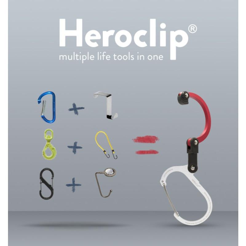 Multifunctional Mountaineering Buckle Aluminum Alloy D-type Mountaineering Buckle Outdoor Random Hook 360 Degree Rotating Hook