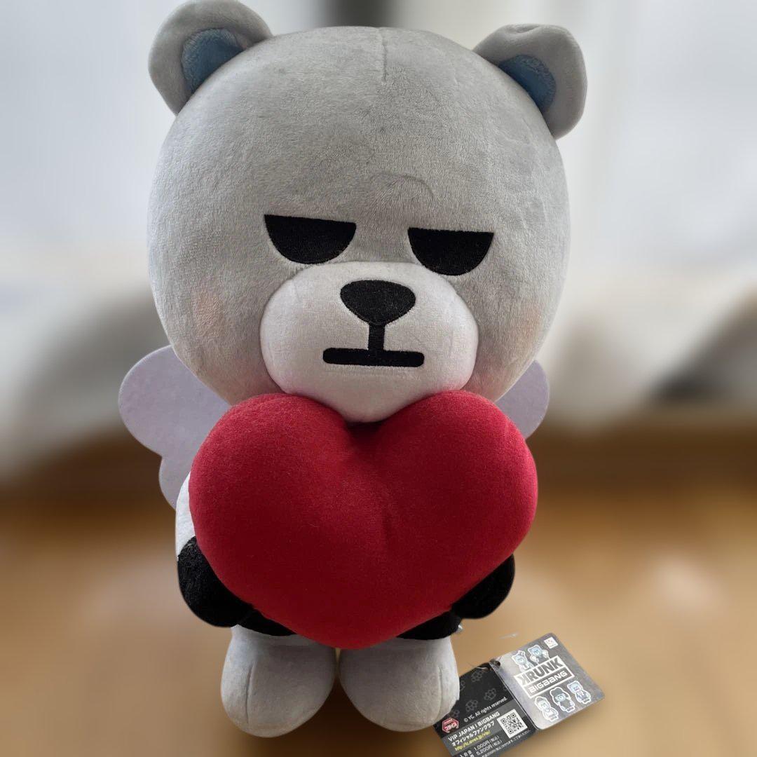 

[USED] BIGBANG KRUNK Plush Toy with Heart