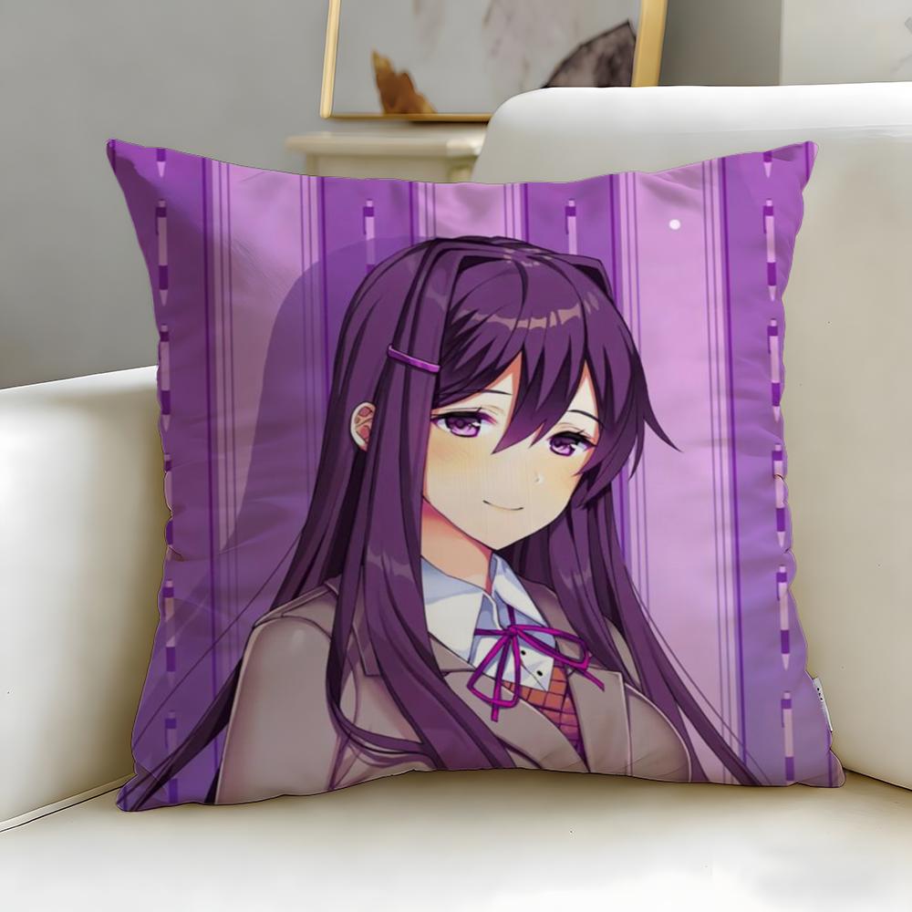 Stylish Ddoki Dokied Cushion Cover Soft EasyWash Pillow Case Versatile for Couch Bed Travel and Office